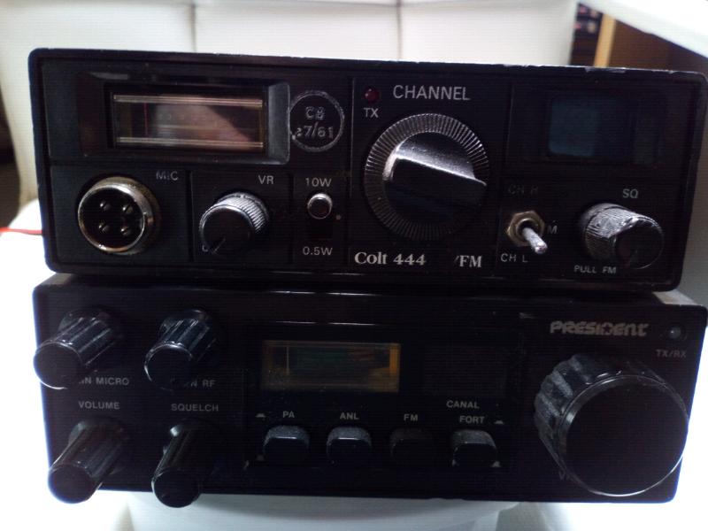 President valery and colt 444 am/fm cb radios in Mauchline, East
