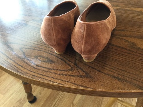 Vintage Pappagallo Suede Shoes  Women's Size 9.5 M