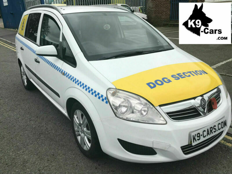 2009 59 vauxhall zafira 1.9cdti Ex Police Dog Unit K9 van 34 KENNEL
