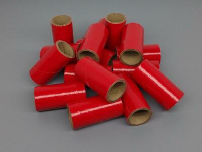 25pc 37mm Fireworks Heavy Wall Cardboard Tubes 1" x 2-1/2" x 1/8" Pyro