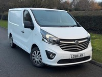 2018 Vauxhall Vivaro CDTi 2700 BiTurbo ecoTEC Sportive Panel Van Diesel Manual