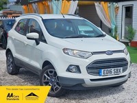 2016 Ford Ecosport 1.0 EcoBoost Titanium 5dr HATCHBACK PETROL Manual