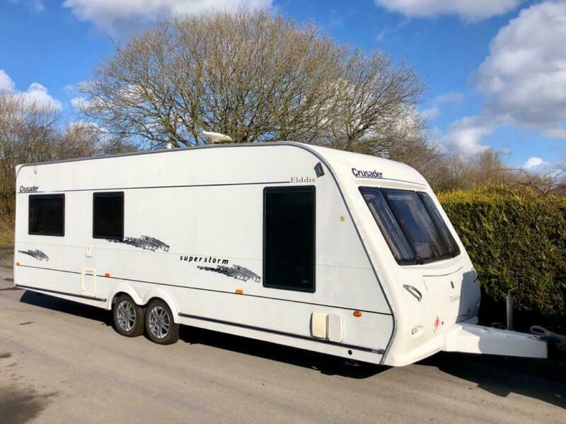 Elddis Crusader Superstorm 6 Berth Twin Axle Caravan in Bolton