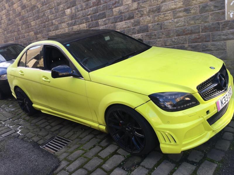 Mercedes c220 cdi c63 replica 2008 alloys body kit exhaust in Colne