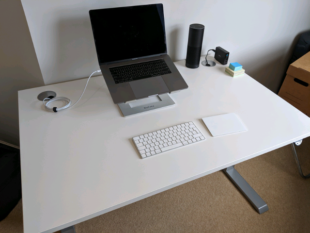 Sit Stand Desk With Powered Raise Lower In Leighton Buzzard