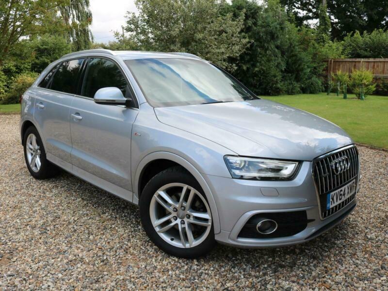 2014 (64) Audi Q3 2.0 TFSI 170ps quattro S Line 1 OWNER, SILVER, MANUAL