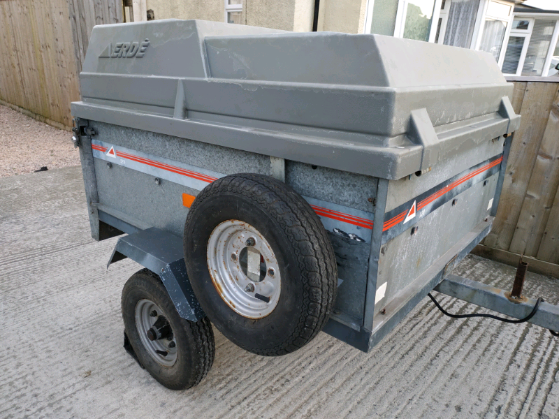 Erde 122/120 Tipper Trailer with ABS Hardtop in Plymouth, Devon Gumtree