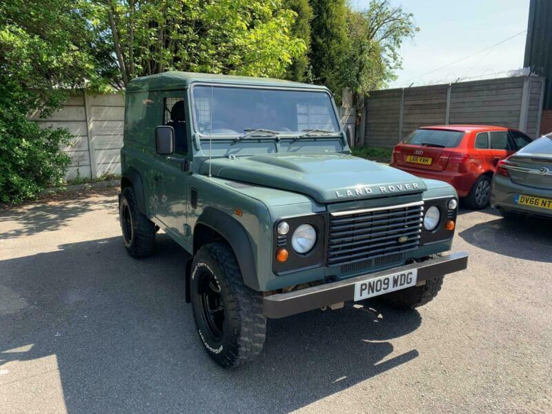 2009 Land Rover 90 Defender 2.4TDi Van in Keswick Green Excellent Example 65k in Cannock