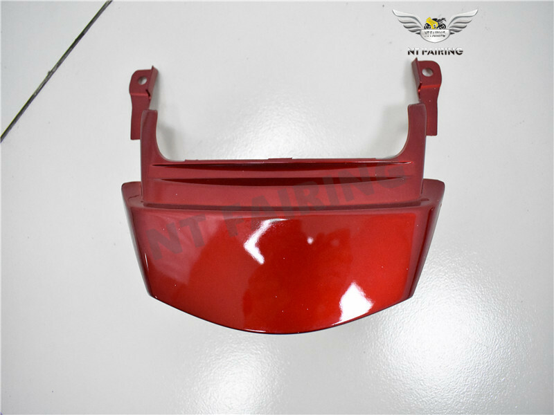 Fit for Kawasaki 2006-2011 ZX-14R Black Red Plastic
