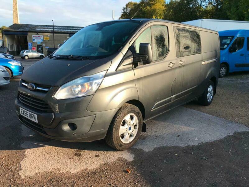 Ford Transit Custom 2.2TDCi ( 125PS ) Double CabinVan 290 L2H1,6 SEATER in Stroud