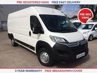 Citroen Relay 35 L4 H2 Enterprise 140ps BlueHDi XLWB Panel Van Large Diesel Manu