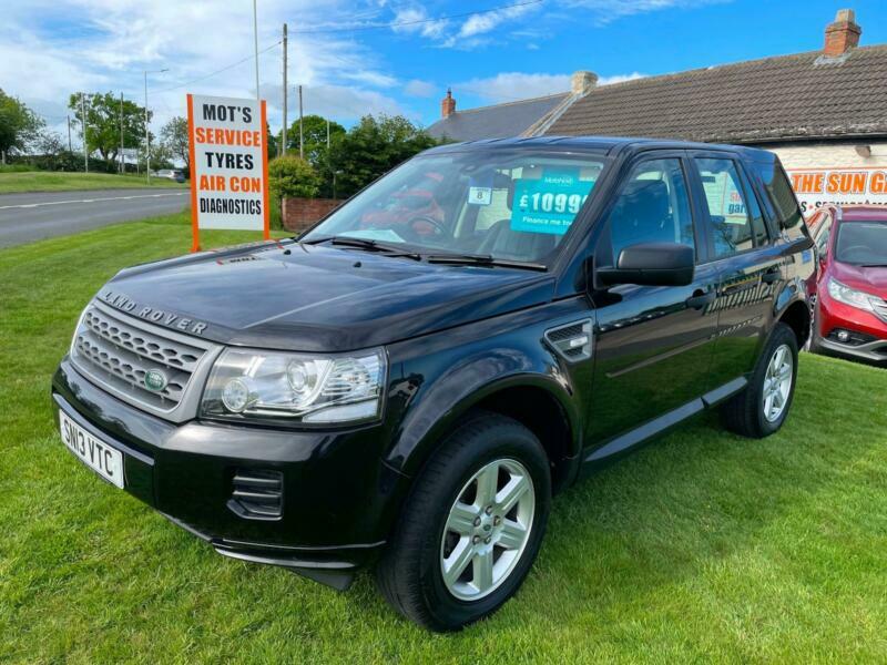 13 LAND ROVER FREELANDER 2.2 TD4 GS 4X4 BLACK/BLACK LEATHER in