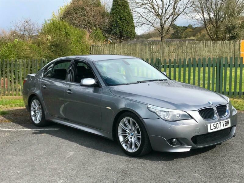 2007-bmw-520d-m-sport-lci-facelift-6-speed-163ps-e60-2-0-diesel-in
