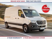 Mercedes-Benz Sprinter L2 H2 Medium High Roof Panel Van MWB Panel Van Large Dies