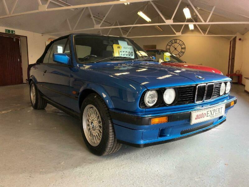 BMW 318i E30 Convertible Auto, NEON BLUE, FULLY RESTORED | in Lytham St ...