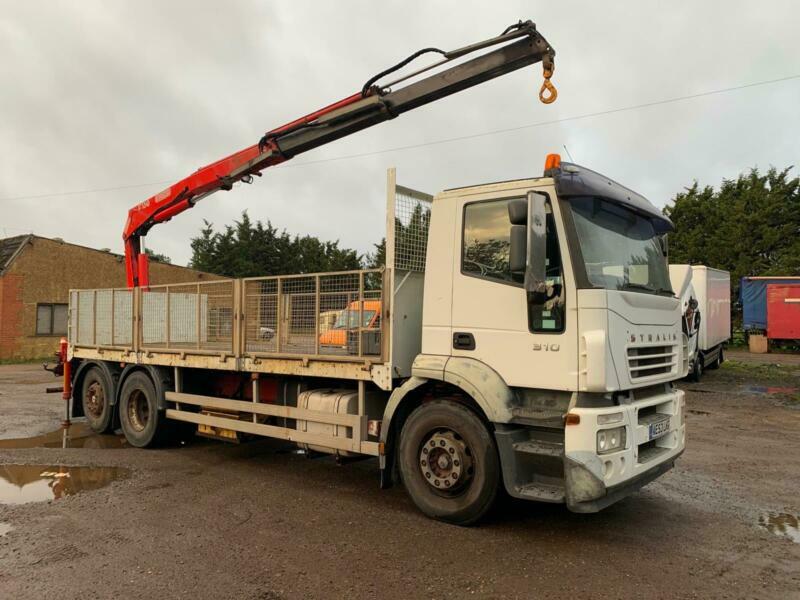 Iveco Stralis 310 2003 53 26 ton 6x2 rear mounted crane truck fassi