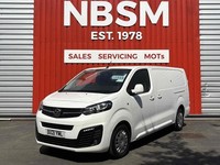 2021 Vauxhall Vivaro Turbo D 3100 Sportive Panel Van Diesel Manual