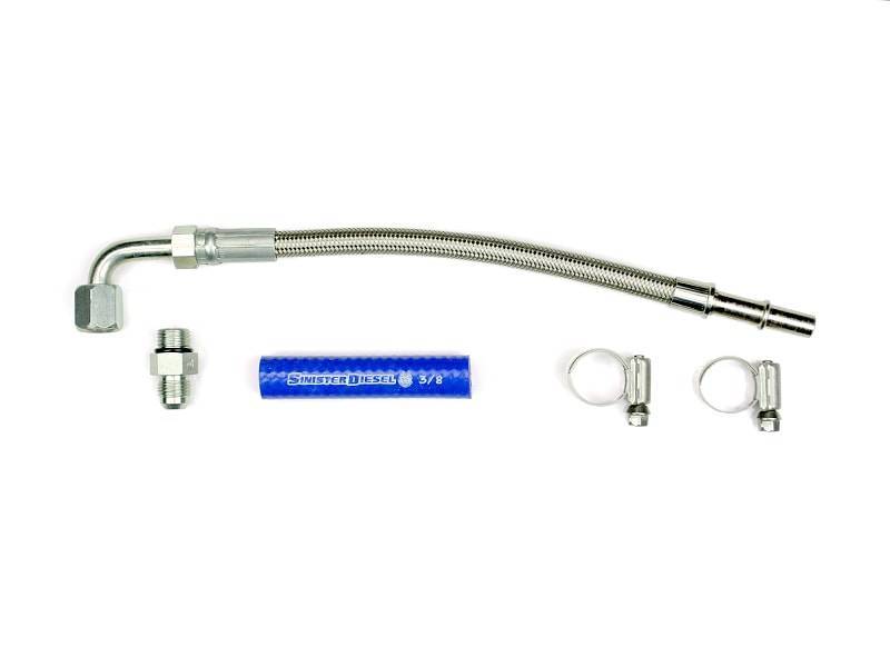 Sinister Diesel Turbo Coolant Feed Line for 20112016 Ford Powerstroke