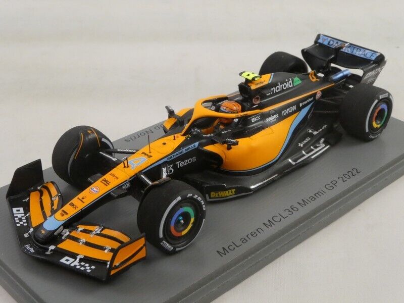 Minichamps McLaren MCL36 #4 Lando Norris Singapore GP 2022 1 Minichamps McLaren MCL36 #4 Lando Norris Singapore GP 2022 1