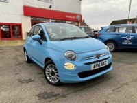 2016 Fiat 500 1.2 8V ECO Pop Star Hatchback 3dr Petrol Manual (s/s) (69 bhp) Hat