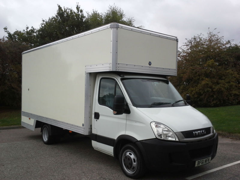 Iveco Daily 35C18 3.0 180Bhp 16ft Dropwell Luton Removal Van, Approx