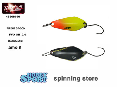 PRISM SPOON  2,6 gr  FYO YELLOW ORANGE AREA TROTA  RAPTURE TRABUCCO 18808035