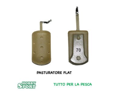 2 PZ PASTURATORE FLAT PER BIGATTINO 70 GR   FEEDER - LEDGERING ART 5270