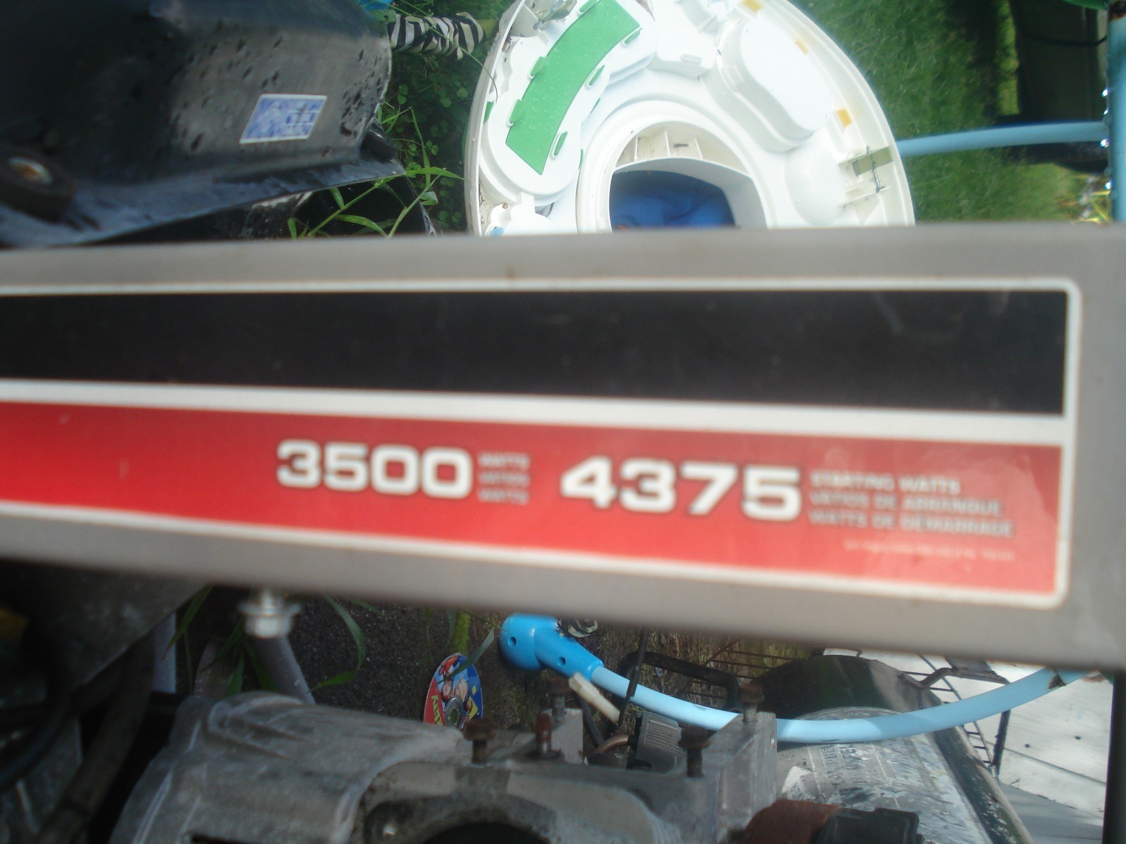 recoi starter pull Briggs & Stratton 030550,3500 Watt Portable Gas Generator