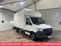 2022 Mercedes-Benz Sprinter 315CDi PROGRESSIVE L3 4M Luton + Tail Lift Luton Die