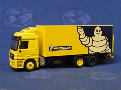 Joal 356 Mercedes-Benz Actros Rigid Van w/Lift Gate Michelin 1/50 Die-cast MIB