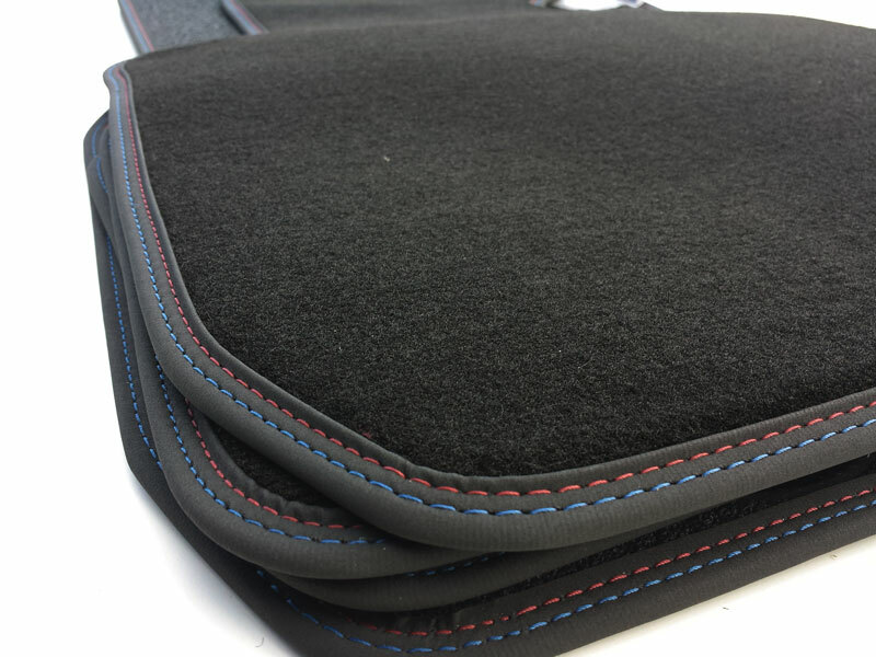 Fußmatten BMW M3 3er F30 F31 Original PREMIUM Qualität Velours Autoteppich Tuning 4-teilig schwarz NEU