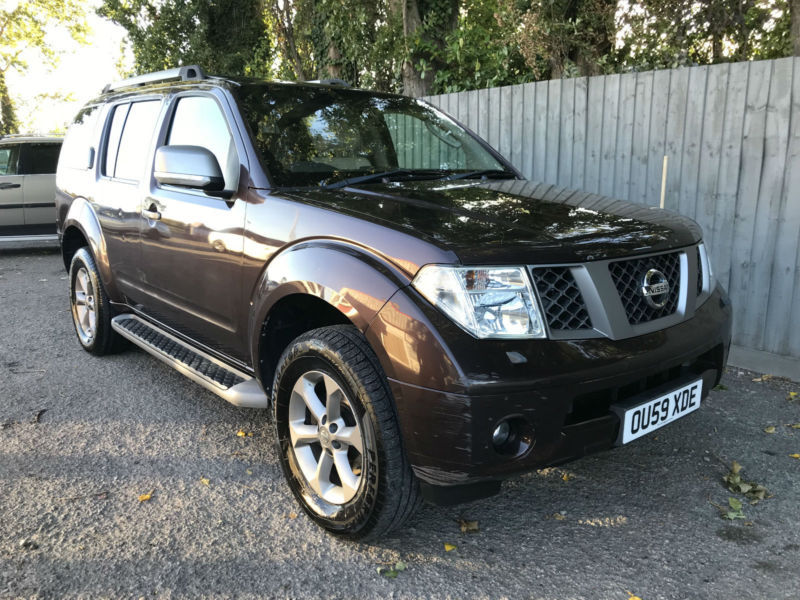 2009 59 Nissan Pathfinder 2.5TD PLATINUM MANUAL 7 SEATS LEATHER 4X4 33.