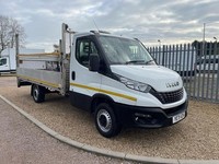 2022 Iveco Daily D HPI 14V 35S 3450 2.3 14FT DROPSIDE TAIL LIFT - WHITE Dropside