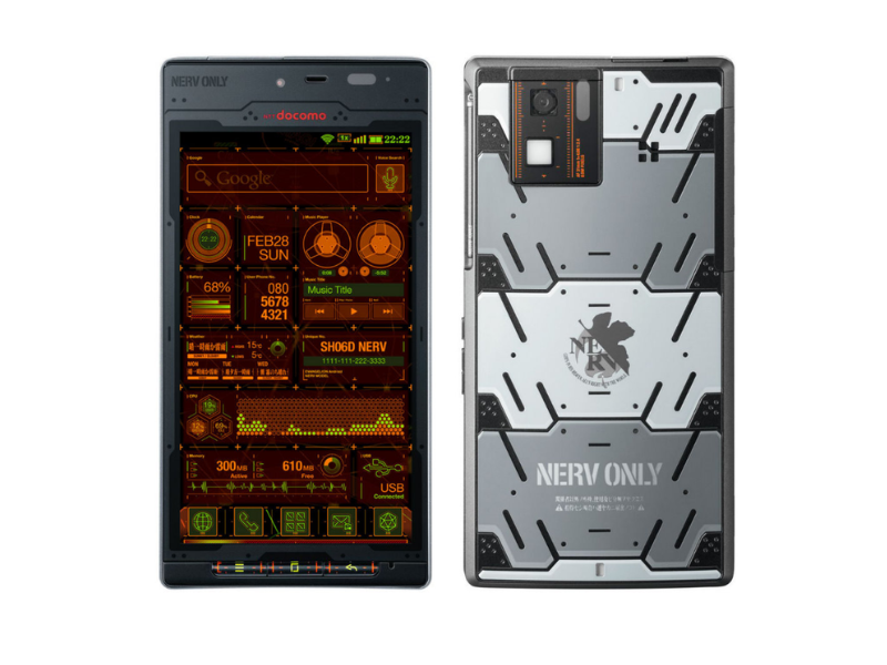NTTdocomo - docomo  エヴァンゲリオン　SH-06A NERV Kyoex - Shop Buy Docomo Sharp SH-06A Evangelioin NERV Edition