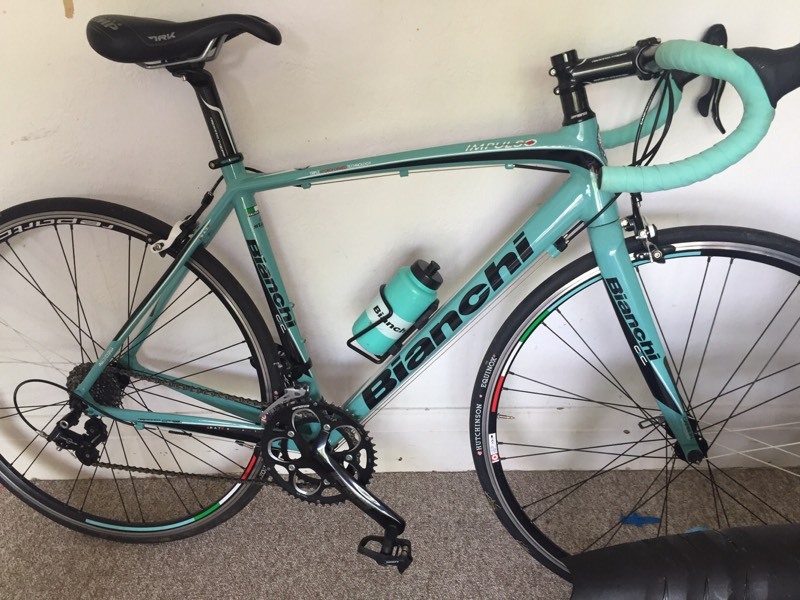 used bianchi road bike