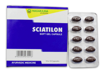 Nagarjuna Sciatilon Soft Gel Capsule with Free Shipping