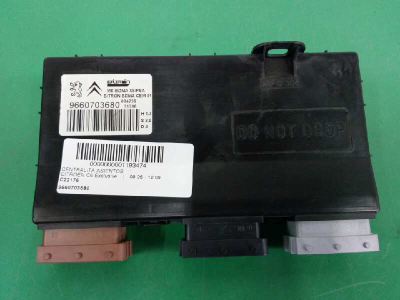 9660703680 Unite ContrôLe Seats Pour Citroen C6 / / 