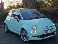 2018 Fiat 500 1.2 Mirror 3dr Hatchback Petrol Manual