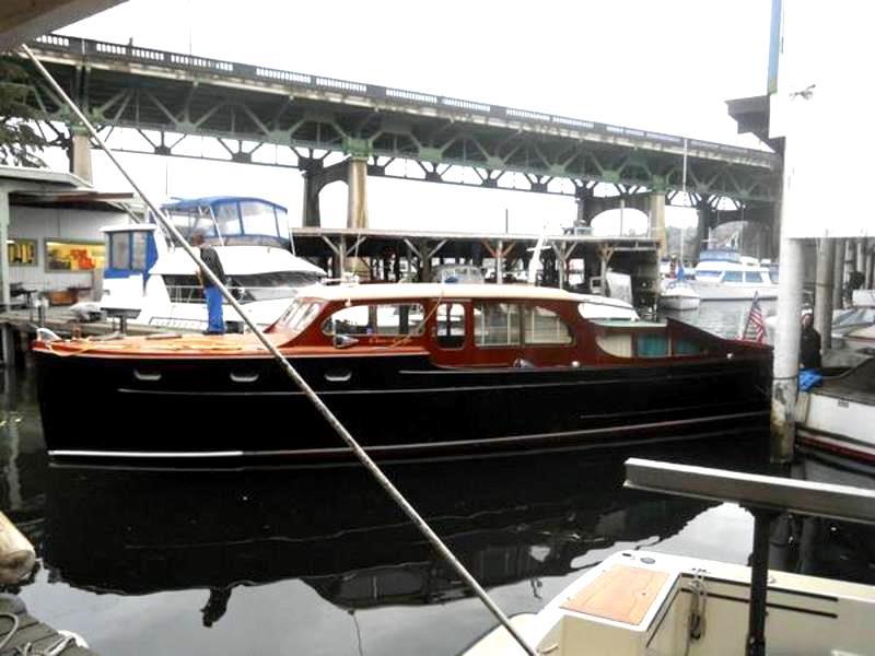 1941 Chris Craft 44 Foot Wood Yacht Survivor Bristol Restoration Included