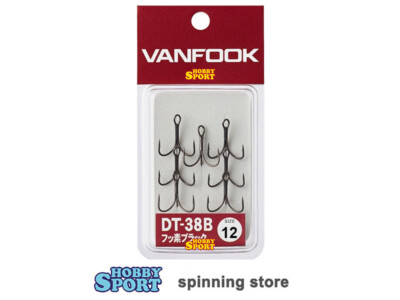 ANCORETTE DT 38 B VANFOOK SIZE  12   PTFE  - CONF 7 PZ LIGHT SPINNING TROTA