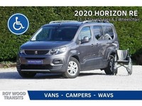 2020 Peugeot Rifter Allied Horizon RE - 3 seat wheelchair access car WAV Diesel 