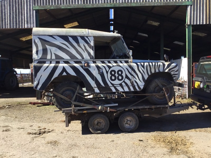 Barn Find Series Diesel Land Rover 2a In Inverness Highland