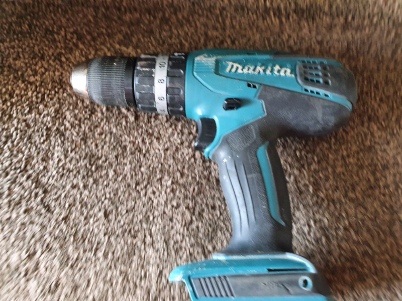 Makita, HP457D, cordless drill only body without battery charger 18v