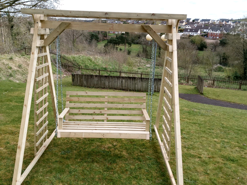 Wooden Garden Swing Seat for sale in UK | View 66 ads