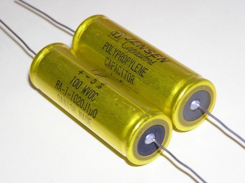 Rubycon Black Gate VK 350V 150μF Capacitor Pair Tested Works Japan