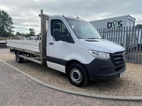 2021 Mercedes-Benz Sprinter 2.0 315 CDI Progressive L3 LWB DROPSIDE - WHITE Drop