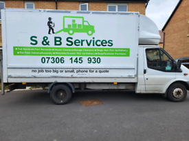 Removals/van hire/man and van/clearance/carpet cleaning/garden tidying