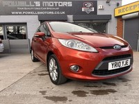 2010 Ford Fiesta Zetec Hatchback Petrol Manual