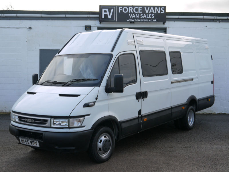 IVECO DAILY 50C14 LWB MINIBUS CREW MOTORHOME CAMPER DAY MOTOX BUS BAND