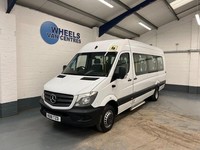 2018 Mercedes-Benz Sprinter 514 AUTO 11 SEAT WHEELCHAIR MINIBUS EU6 Minibus Dies
